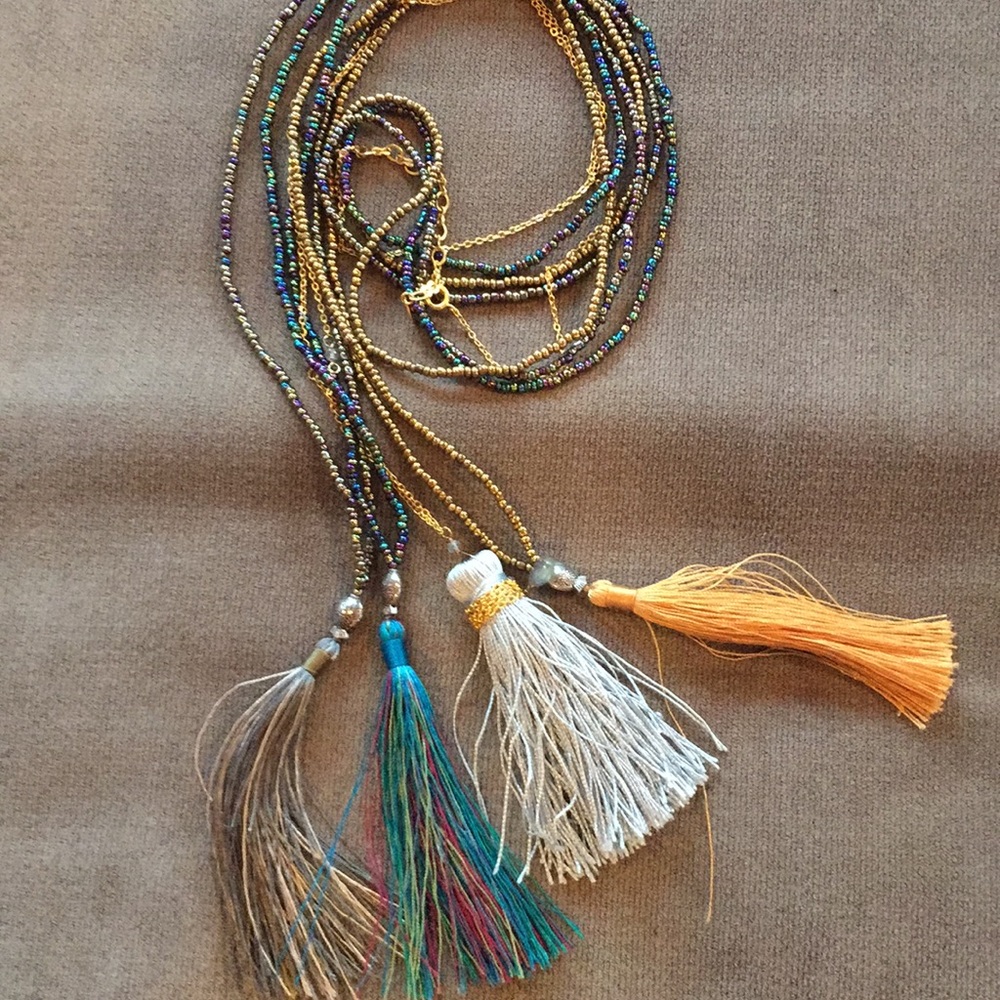 Tassel necklaces